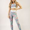 Welligogs Tops | Wg Flex Sustainable Blue Roses Crop Top