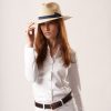 Welligogs Hats | Fedora Style Navy Straw Hat