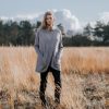 Welligogs Jumpers & Cardigans | Cable Knit Grey Jumper