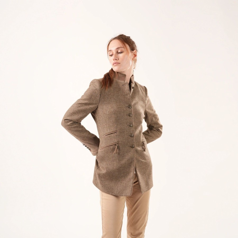 Welligogs Jackets | Balmoral Mocha Tailored Jacket