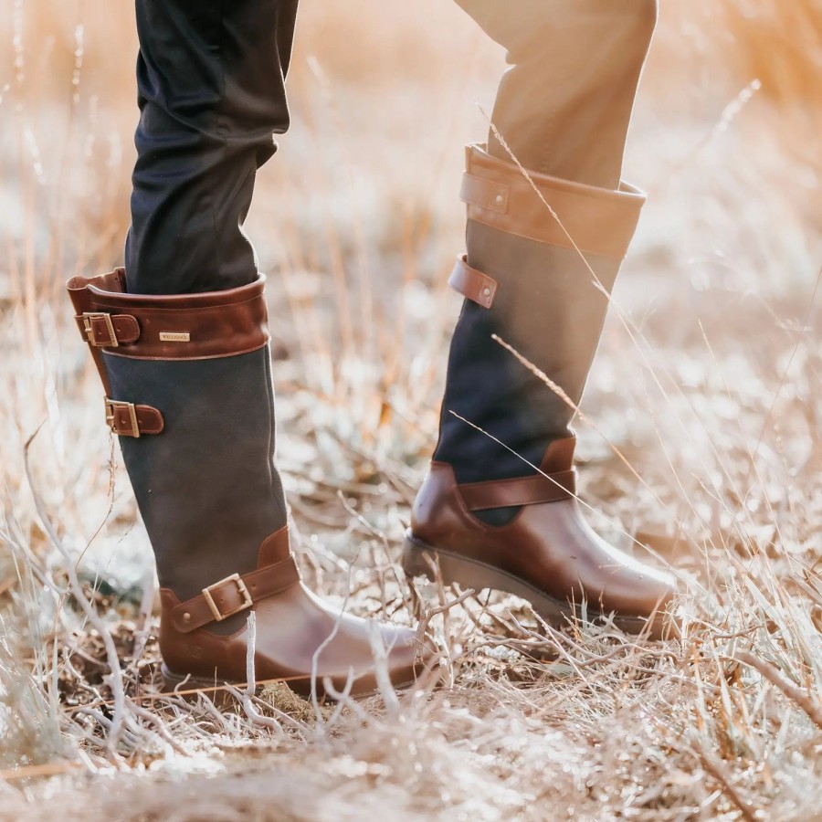 Welligogs Tall Boots | Ranger Navy (Extra Fit) Waterproof Boots