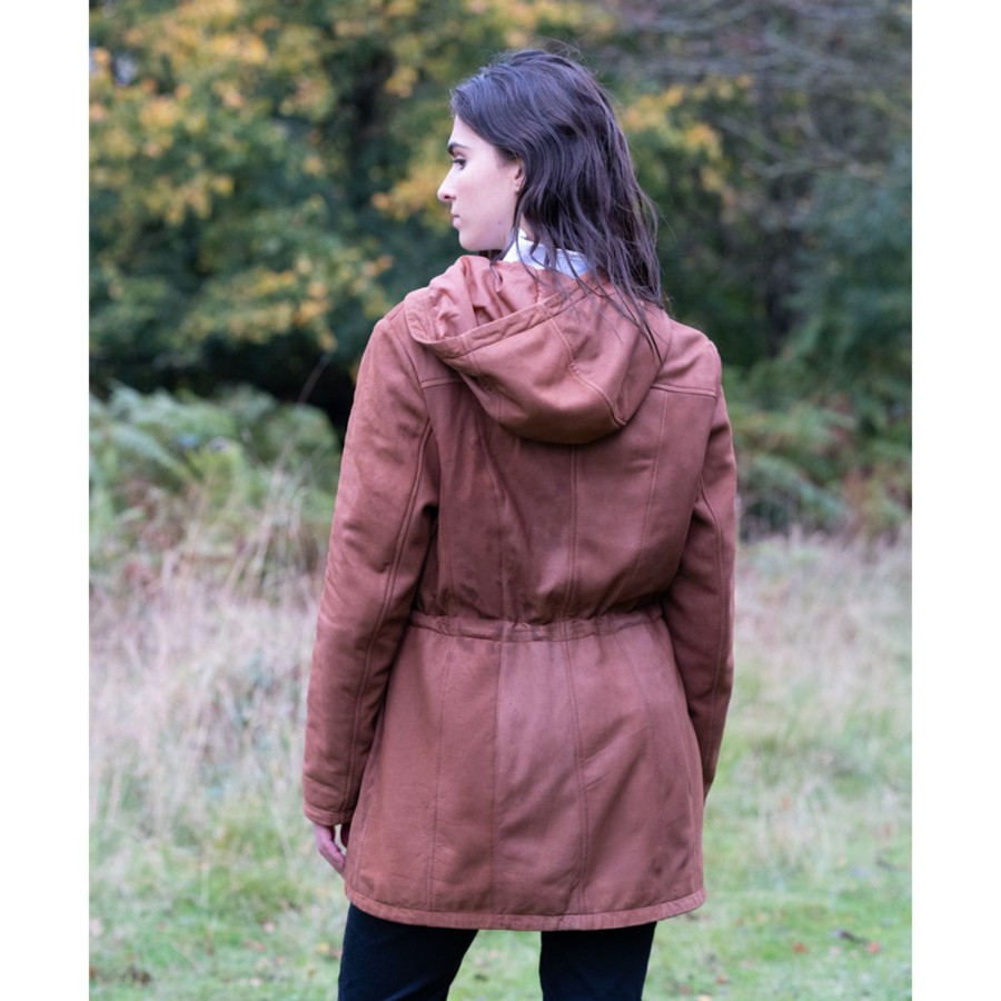 Welligogs Jackets | Lara Suede Parker