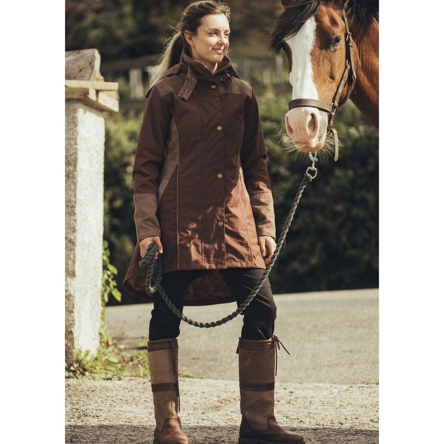 Welligogs Coats | Odette Oak Waterproof Coat