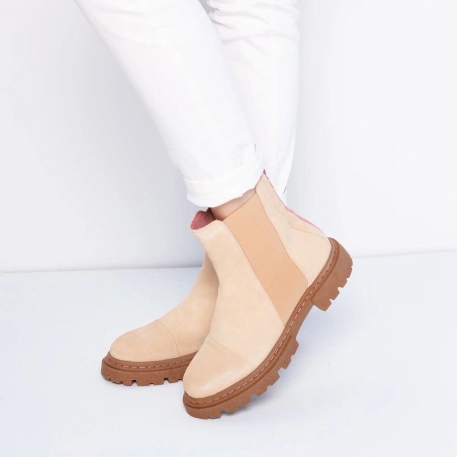 Welligogs Short Boots | Rio Latte Chunky Boots