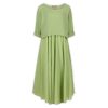 Welligogs Dresses | Layered Lime Dress