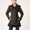 Welligogs Coats | Louise Deluxe Check Wax Coat