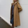 Welligogs Coats | Eleanor Camel Long Waterproof Coat