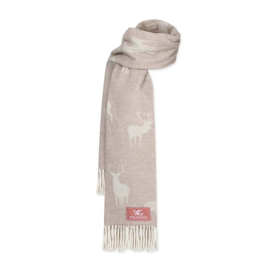 Welligogs Scarves & Gloves | Alaskan Stag Scarf