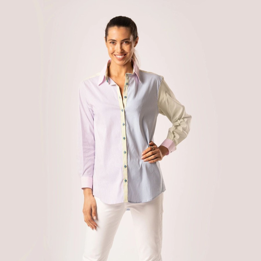 Welligogs Shirts | Boyfriend Fit Pastel Shirt