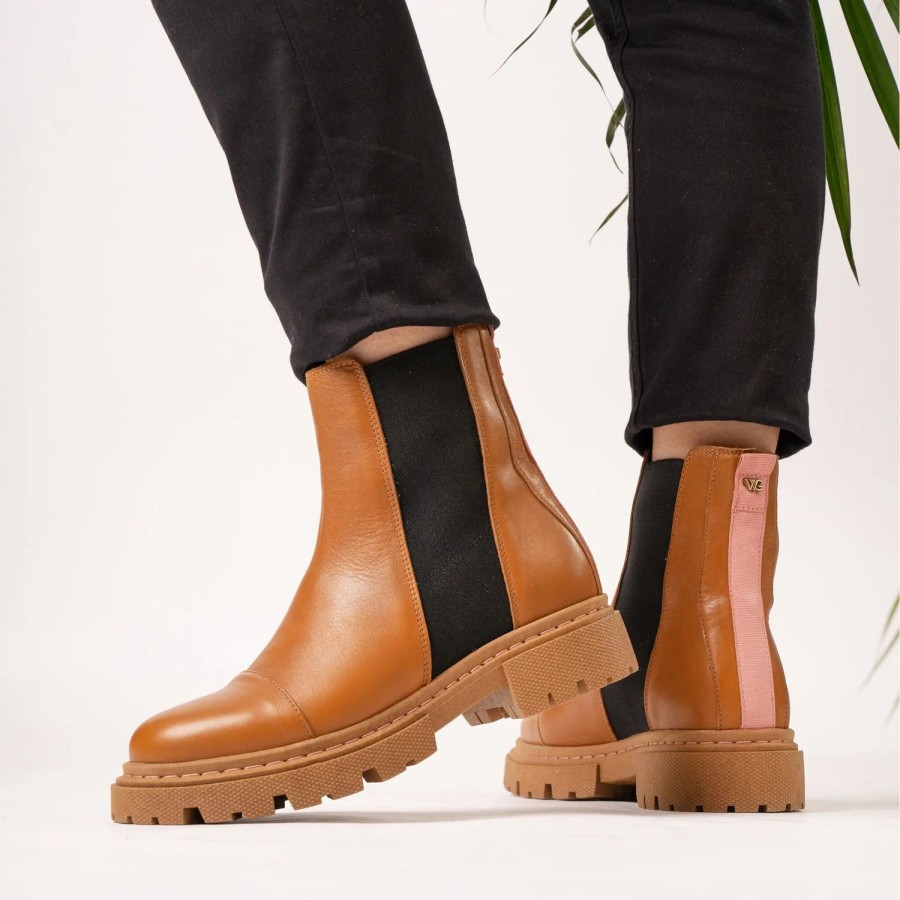 Welligogs Short Boots | Rio Tan Chunky Boots