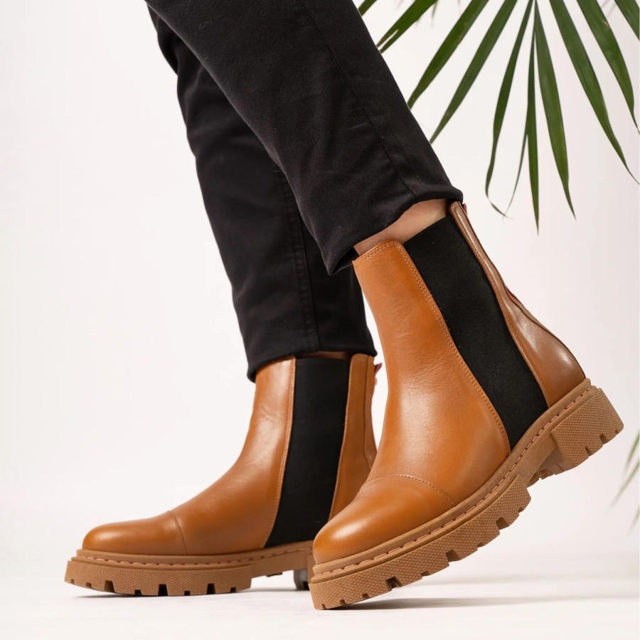 Welligogs Short Boots | Rio Tan Chunky Boots