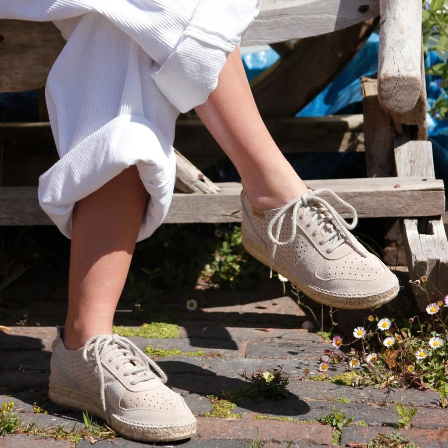 Welligogs Trainers | Porto Sand Suede Trainers